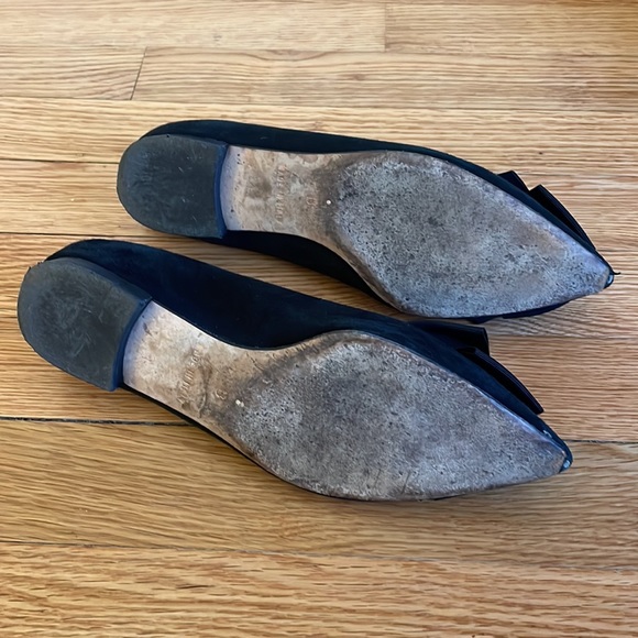 Black Kate Spade flats with rhinestone detail - size 6 - Picture 5 of 6